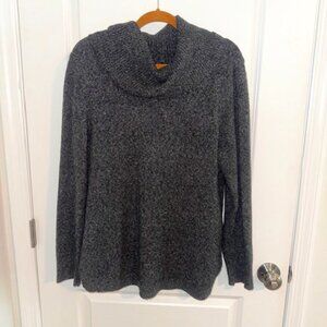 Tahari cowl neck tunic sweater